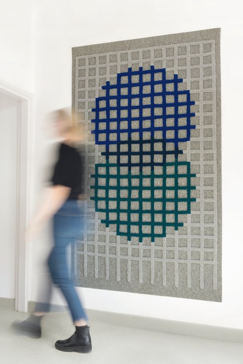 Textility - Mieke Lucia - Wall carpet - Textile design